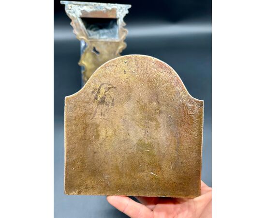 Coppia di mensole in bronzo - XIX sec. 