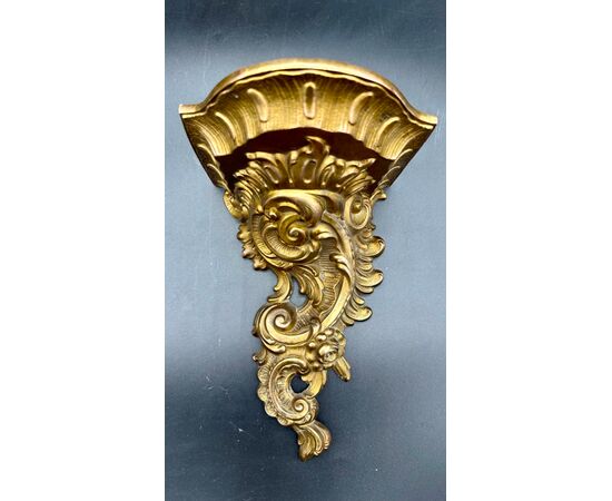 Coppia di mensole in bronzo - XIX sec. 