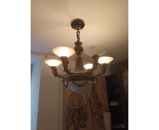 lampadario anni 20