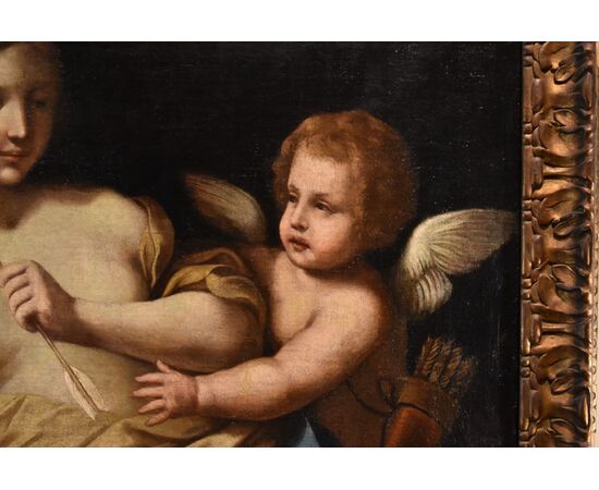 Venere che disarma Amore, Benedetto Gennari (Cento, 1633 - Bologna, 1715)