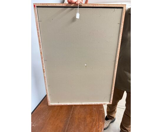 Quadro anni '60 Novella Parigini, arte moderna, 73x53 cm