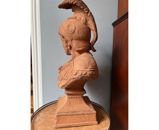 Grande Busto di un Imperatore Romano dell'800