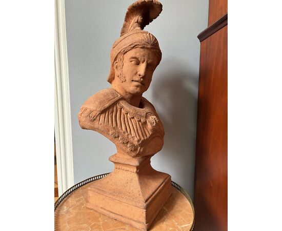 Grande Busto di un Imperatore Romano dell'800