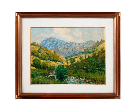 Edoardo Togni, Paesaggio montano