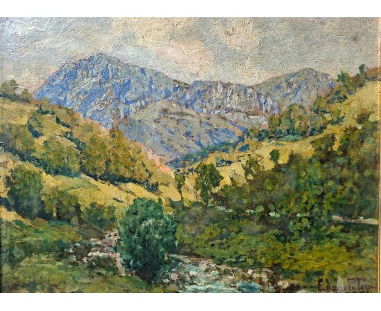 Edoardo Togni, Paesaggio montano