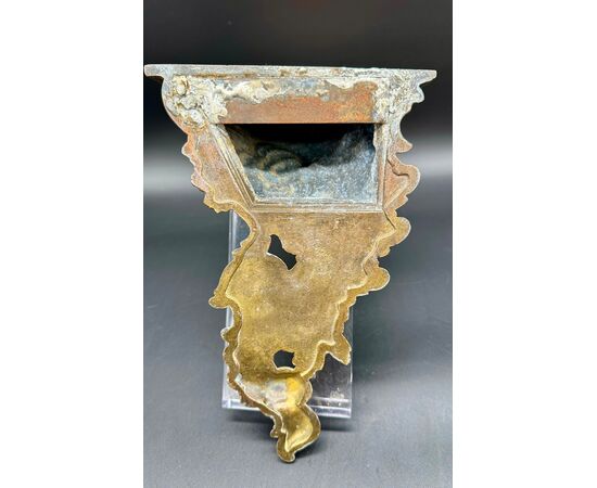 Coppia di mensole in bronzo - XIX sec. 