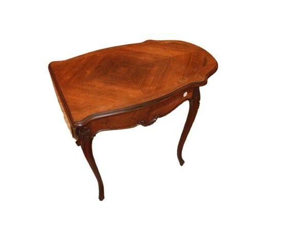 Tavolino da salotto francese con Alette del 1800 in Legno di Palissandro