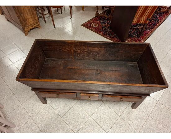 Madia in castagno  H 82 - 160x69