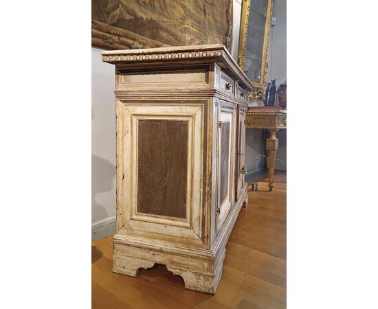 CREDENZA LACCATA LUIGI XIV FINE XVII-INIZI XVIII SECOLO
