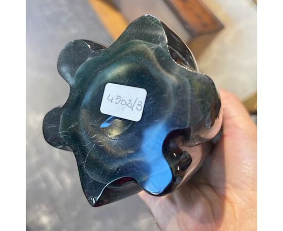 Figura di popolana in vetro Murano anni 40. Scultura fornace Salviati . H 34 strepitosa 