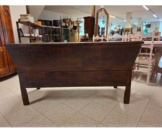 Madia in castagno  H 82 - 160x69