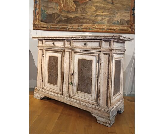 CREDENZA LACCATA LUIGI XIV FINE XVII-INIZI XVIII SECOLO