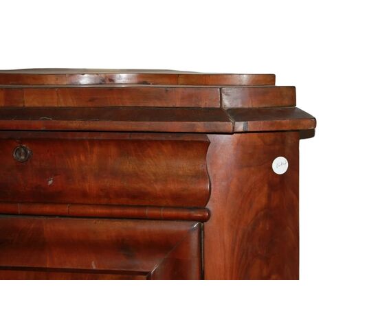 Coppia di Angoliere In Mogano Stile Biedermeier Nord Europa