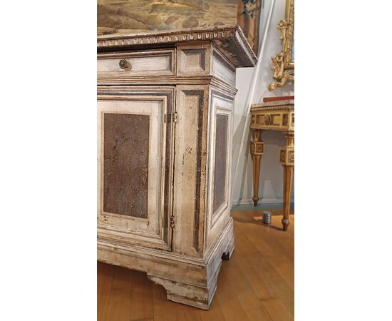 CREDENZA LACCATA LUIGI XIV FINE XVII-INIZI XVIII SECOLO