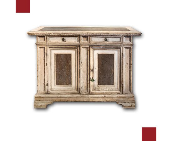 CREDENZA LACCATA LUIGI XIV FINE XVII-INIZI XVIII SECOLO