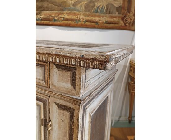 CREDENZA LACCATA LUIGI XIV FINE XVII-INIZI XVIII SECOLO