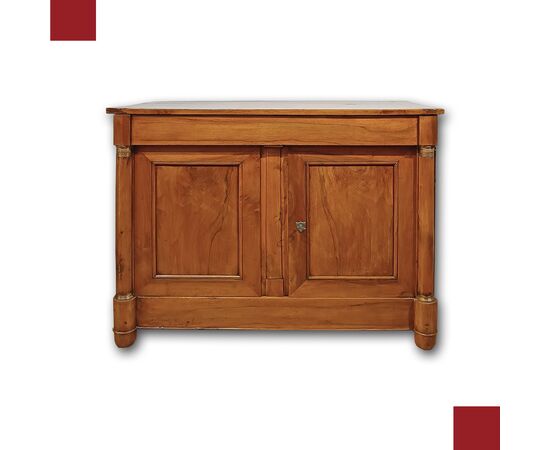 CREDENZA IN NOCE BIONDO IMPERO PRIMO XIX SECOLO 