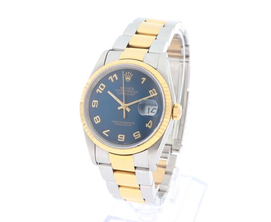 Rolex datejust oro acciaio 