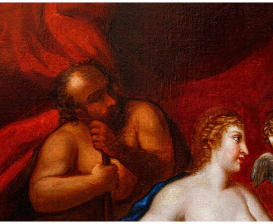 Cerchia di Francesco Albani (Bologna, 1578 – 1660), Il riposo di Venere e Vulcano 