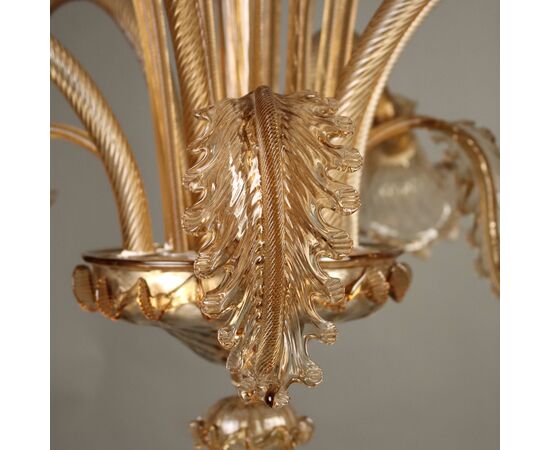 Lampadario Murano Murano anni'50