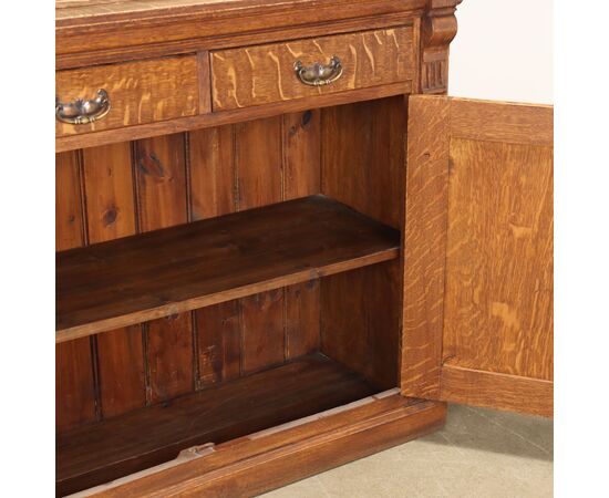 Credenza in Rovere Francia Inizio XX Secolo