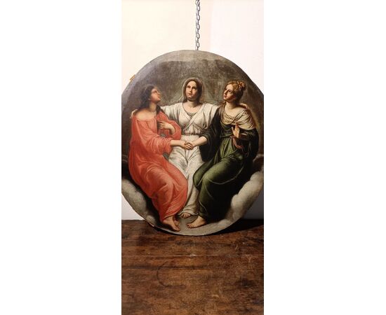 Le tre virtù teologali - Imperiale Gramatica (1599-1634) - XVII secolo - olio su tela