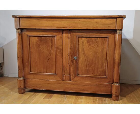 CREDENZA IN NOCE BIONDO IMPERO PRIMO XIX SECOLO 