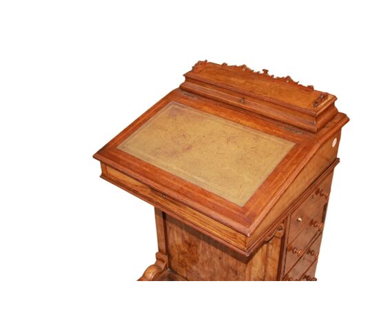 Davenport inglese del 1800 stile Vittoriano
