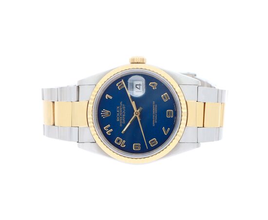 Rolex datejust oro acciaio 