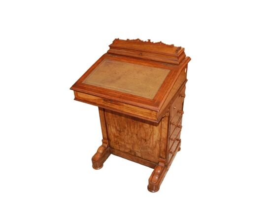Davenport inglese del 1800 stile Vittoriano