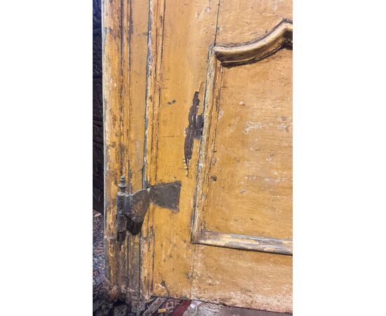 PTL707 - Porta laccata con telaio, epoca '700, luce cm L 102 x H 225