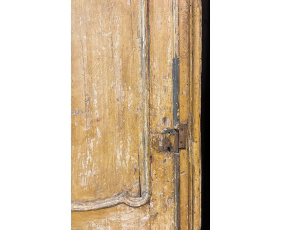 PTL707 - Porta laccata con telaio, epoca '700, luce cm L 102 x H 225