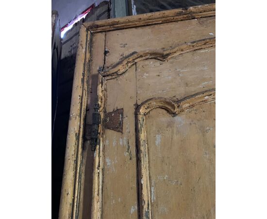 PTL707 - Porta laccata con telaio, epoca '700, luce cm L 102 x H 225