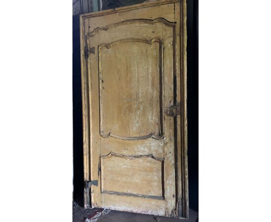 PTL707 - Porta laccata con telaio, epoca '700, luce cm L 102 x H 225