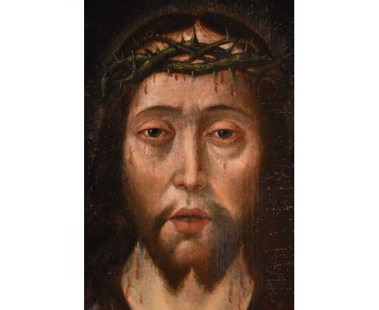 Ecce Homo, Flemish master of the 16th century, circle of Quentin Metsys (Leuven, 1466 – Antwerp, 1530)