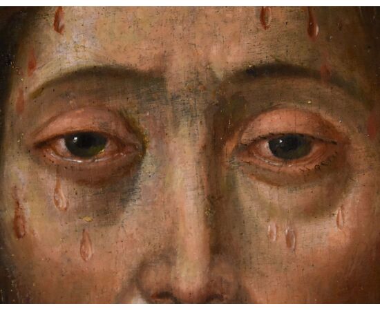 Ecce Homo, Flemish master of the 16th century, circle of Quentin Metsys (Leuven, 1466 – Antwerp, 1530)