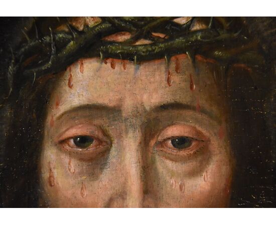 Ecce Homo, Flemish master of the 16th century, circle of Quentin Metsys (Leuven, 1466 – Antwerp, 1530)
