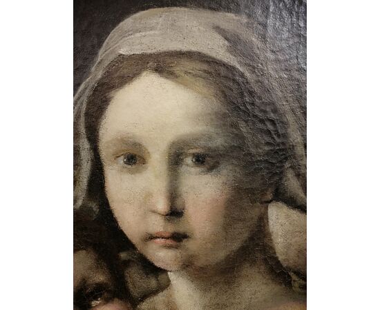 Allegory of Charity - Tuscany 16th century - Oil on canvas