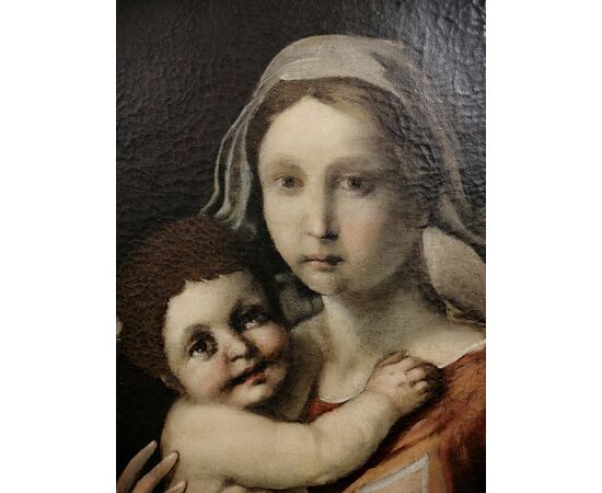 Allegory of Charity - Tuscany 16th century - Oil on canvas