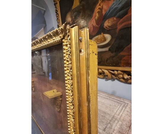 Coppia di teche in legno 