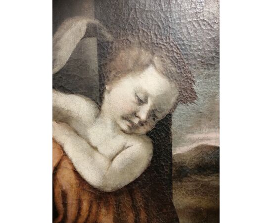 Allegory of Charity - Tuscany 16th century - Oil on canvas