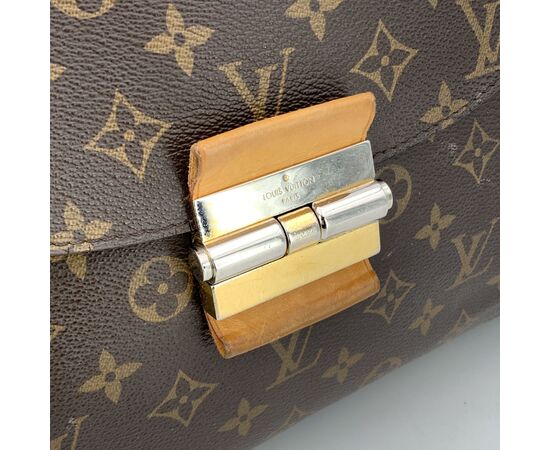 LOUIS VUITTON Borsa Shopper in Tela Col. Marrone Olympe M