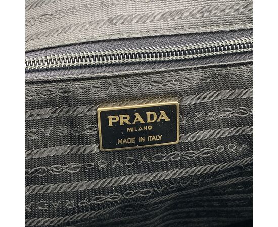 PRADA Borsa Shopper Vintage in Tela Col. Nero Tessuto M