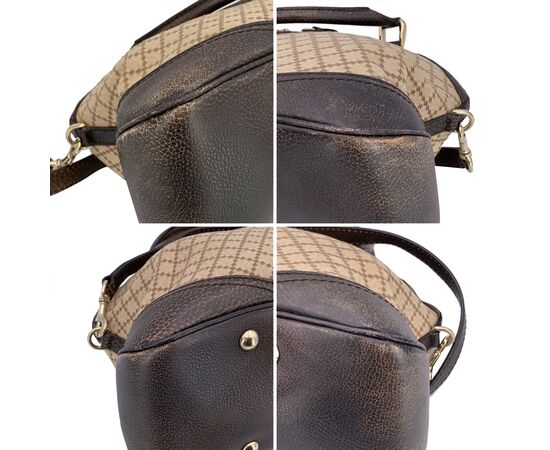 GUCCI Borsa a Mano in Tela Col. Beige Catherine Satchel M