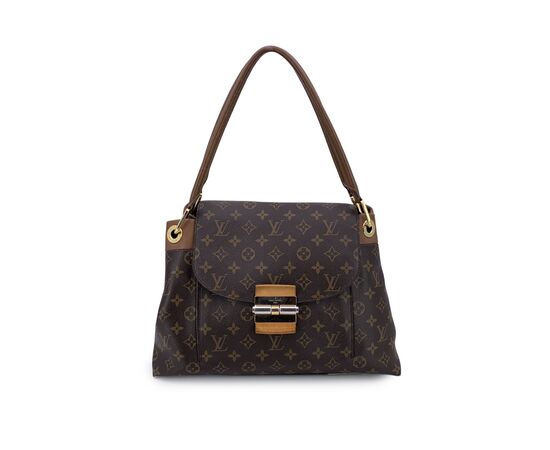LOUIS VUITTON Borsa Shopper in Tela Col. Marrone Olympe M