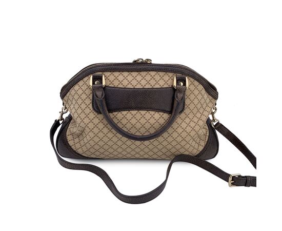 GUCCI Borsa a Mano in Tela Col. Beige Catherine Satchel M