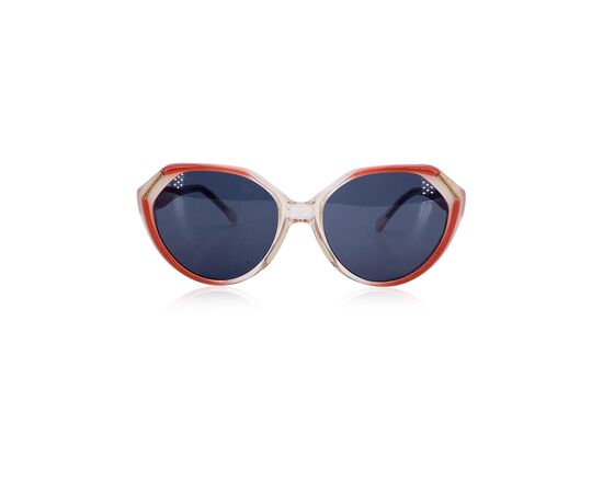 YVES SAINT LAURENT Occhiali da Sole Vintage in Acetato Col. Rosso