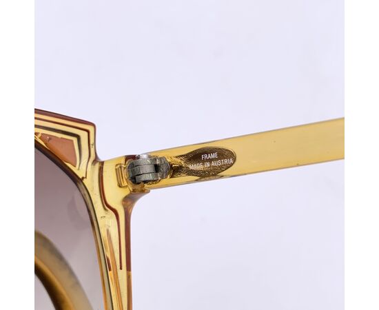 DIOR Occhiali da Sole Vintage in Acetato Col. Beige