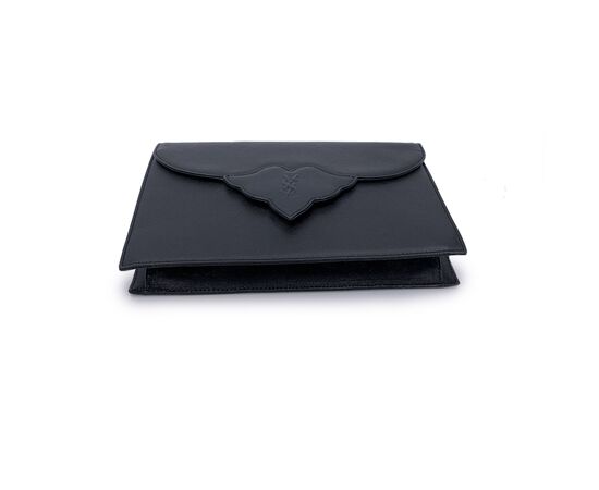 YVES SAINT LAURENT Pochette Vintage in Pelle Col. Nero S