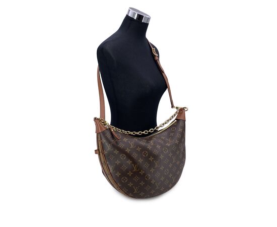 LOUIS VUITTON Borsa a Tracolla in Tela Col. Marrone Loop M